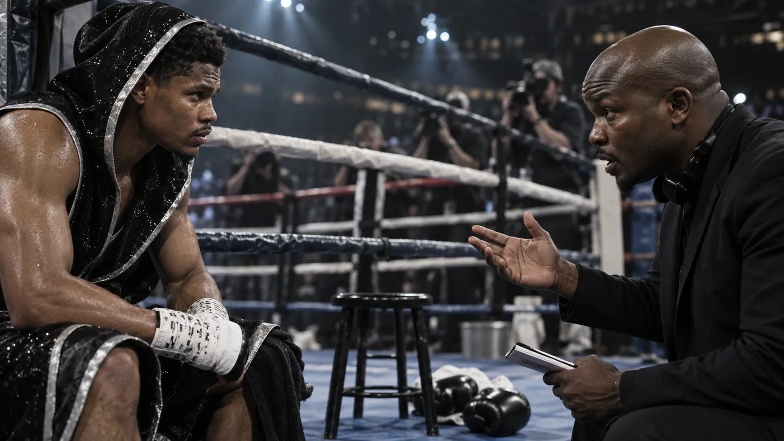 Shakur Stevenson and Tim Bradley: when criticism turns personal
