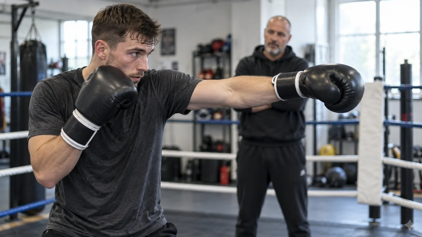 Slow Jab, Fast Cross: Boxing Timing