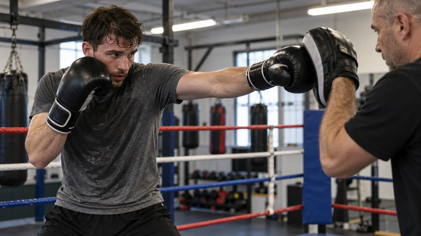 Stiff Jab in Boxing: Stop Pressure Without Pushing