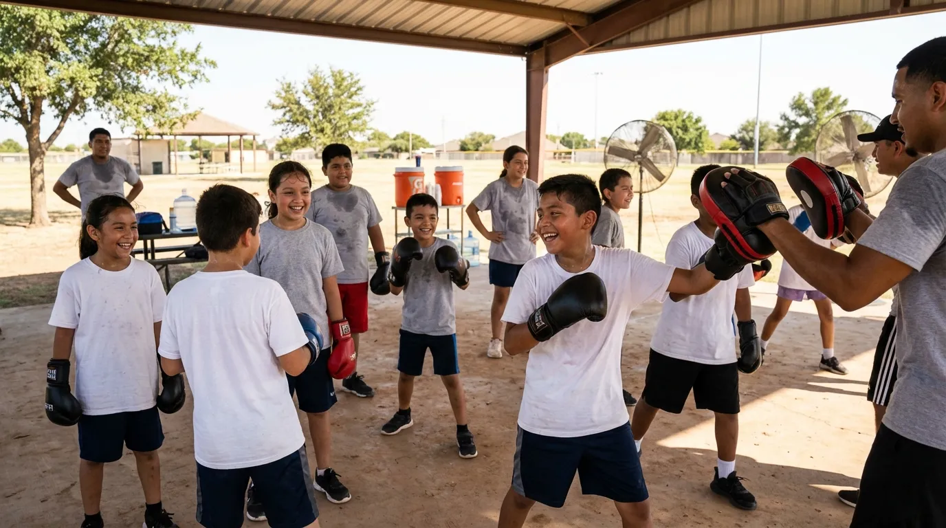 Summer Holiday Kids Activities - Boxing Camp