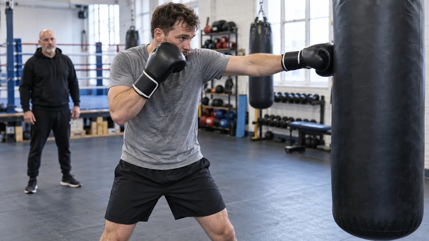 Three-Line Jab Drill for Better Heavy Bag Range