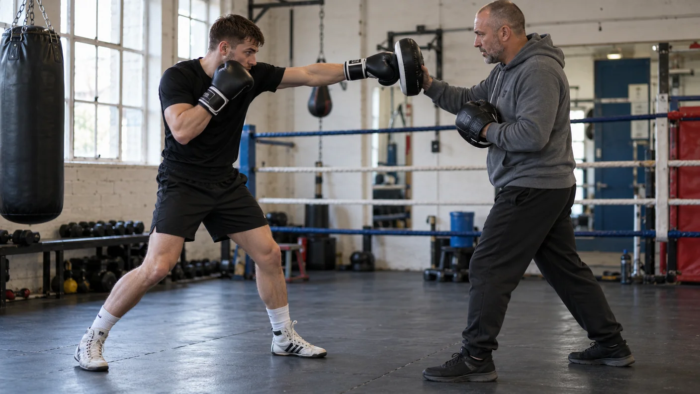 Vertical Jab Boxing: A Compact Lead-Hand Line