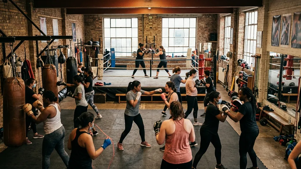 Artist's impression of London Community Boxing gym