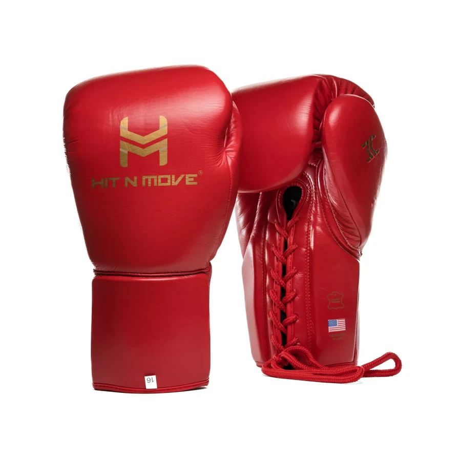 Hit N Move All Day Pro Balance Lace Gloves boxing glove image