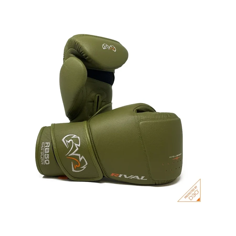 Rival RB50 Intelli-Shock Bag Gloves boxing glove image