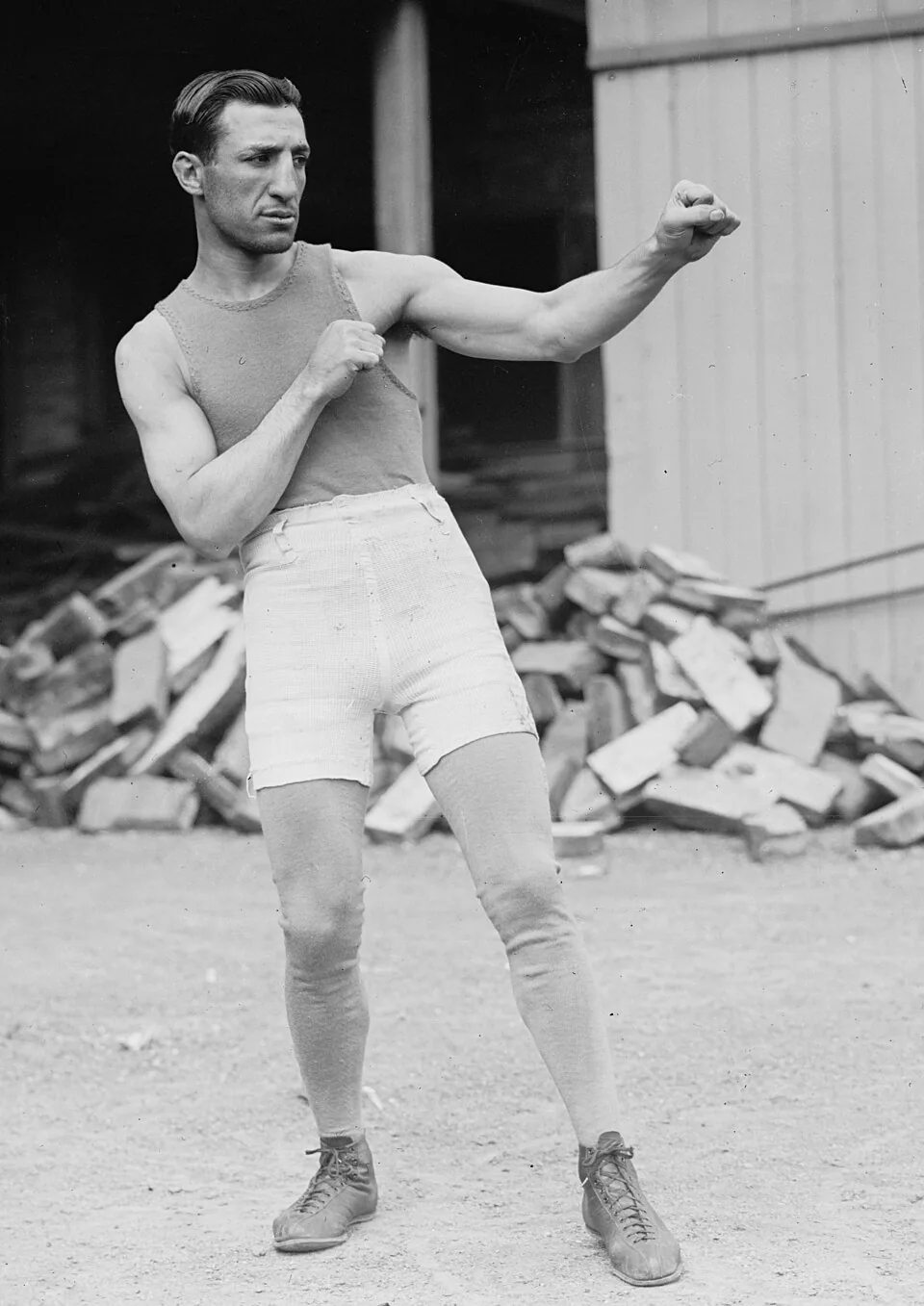 Abe Attell H&G Elo fighter photo