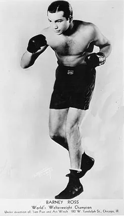 Barney Ross fighter photo