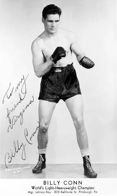 Billy Conn fighter photo