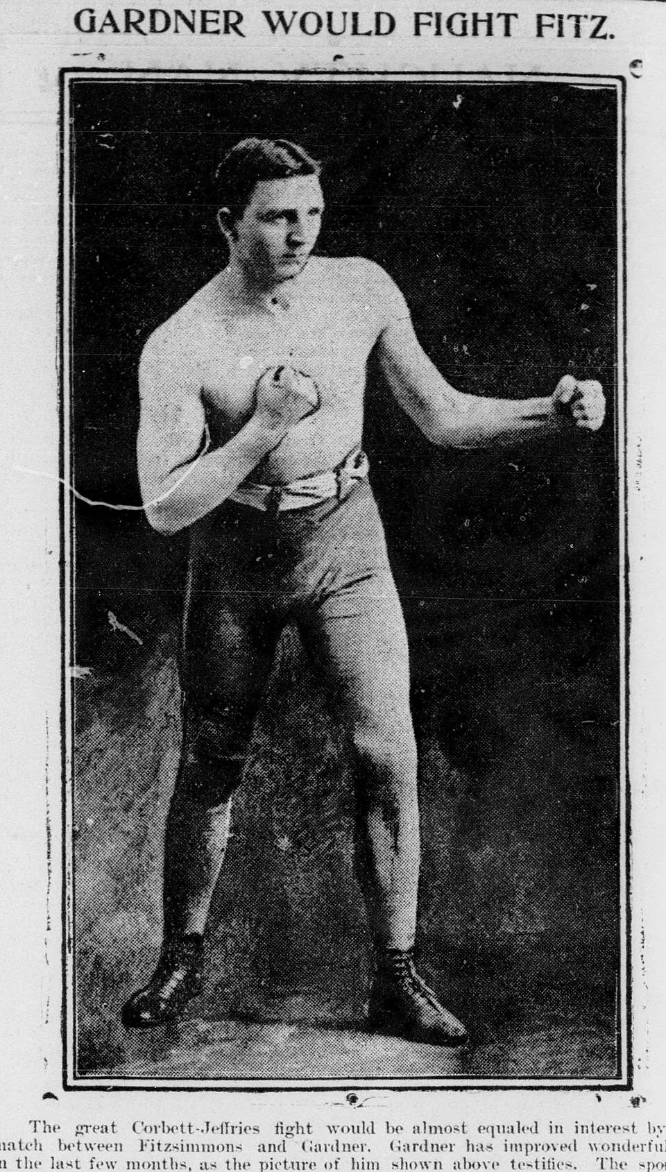 George Gardner H&G All-Time Index fighter photo