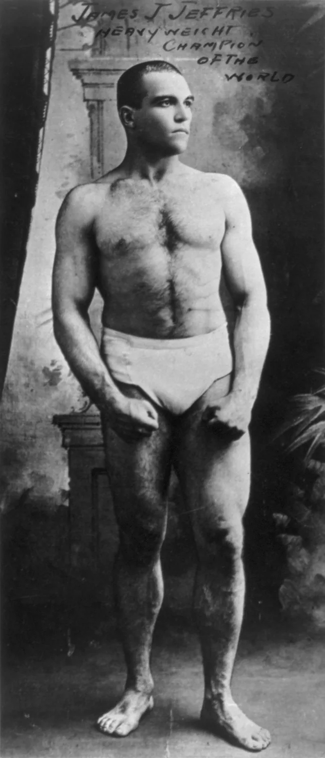 James J Jeffries H&G Elo fighter photo