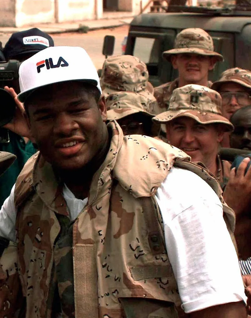 Riddick Bowe H&G Elo fighter photo