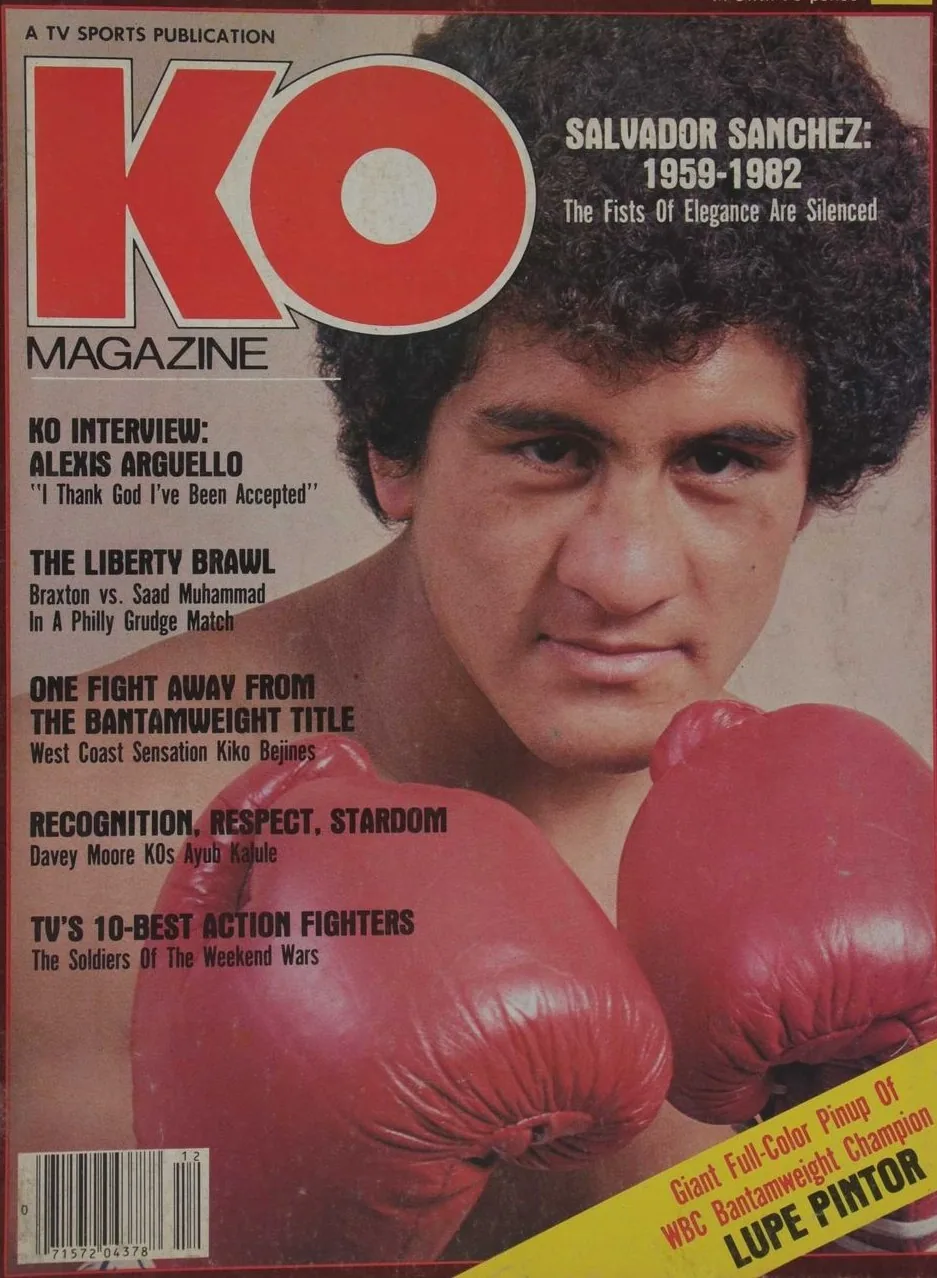 Salvador Sanchez fighter photo