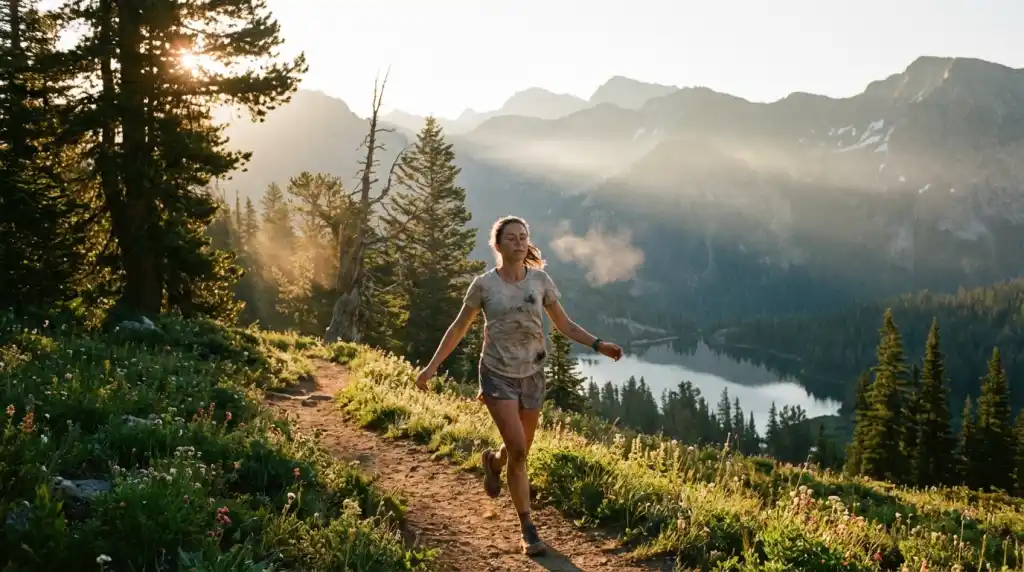 Boxing pad work session between coach and student, showing the focus and connection of training