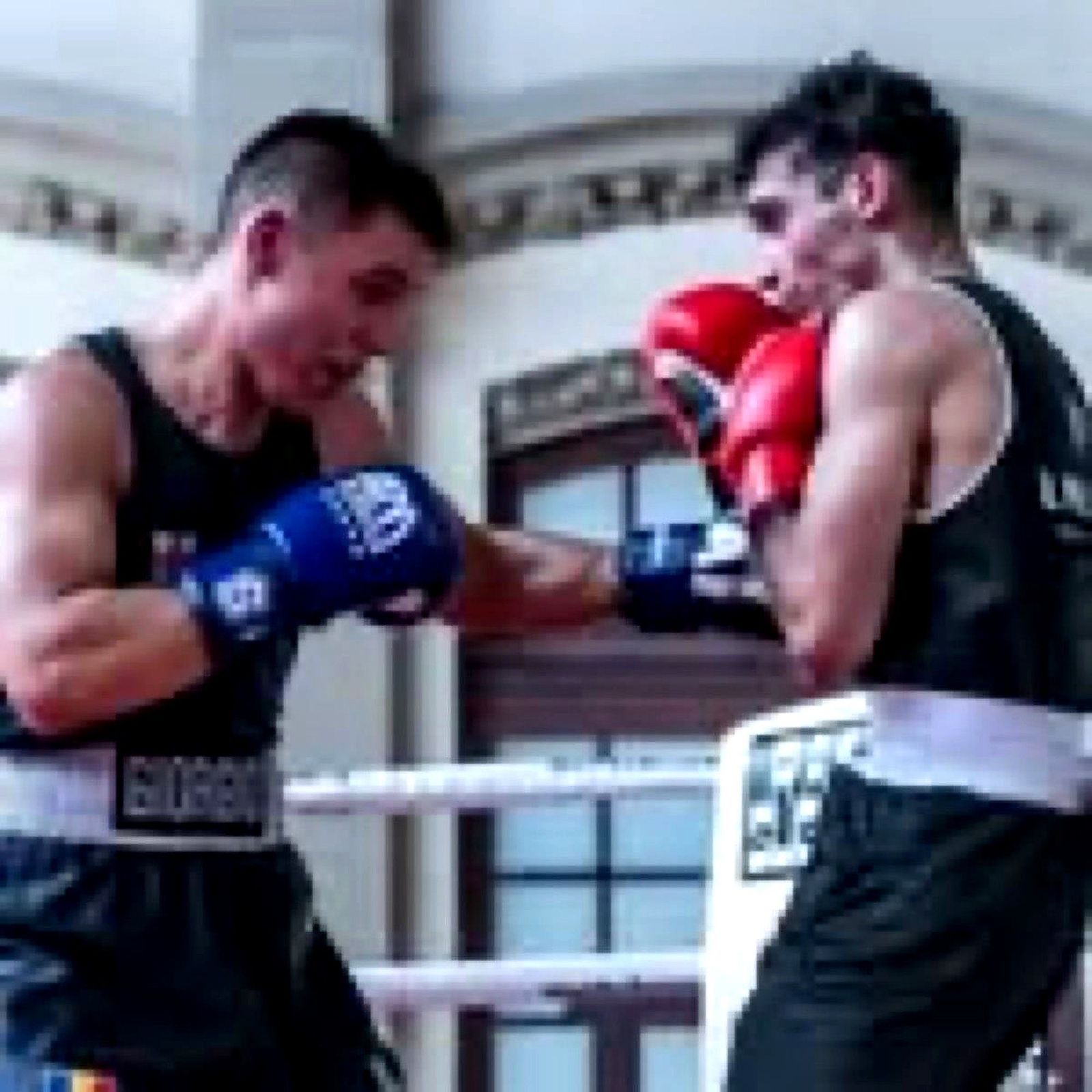 Amateur boxing bout at H&G