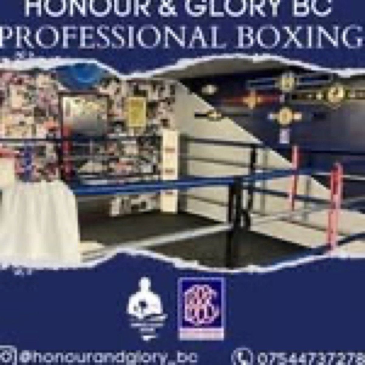 The Honour and Glory ring set up for an event