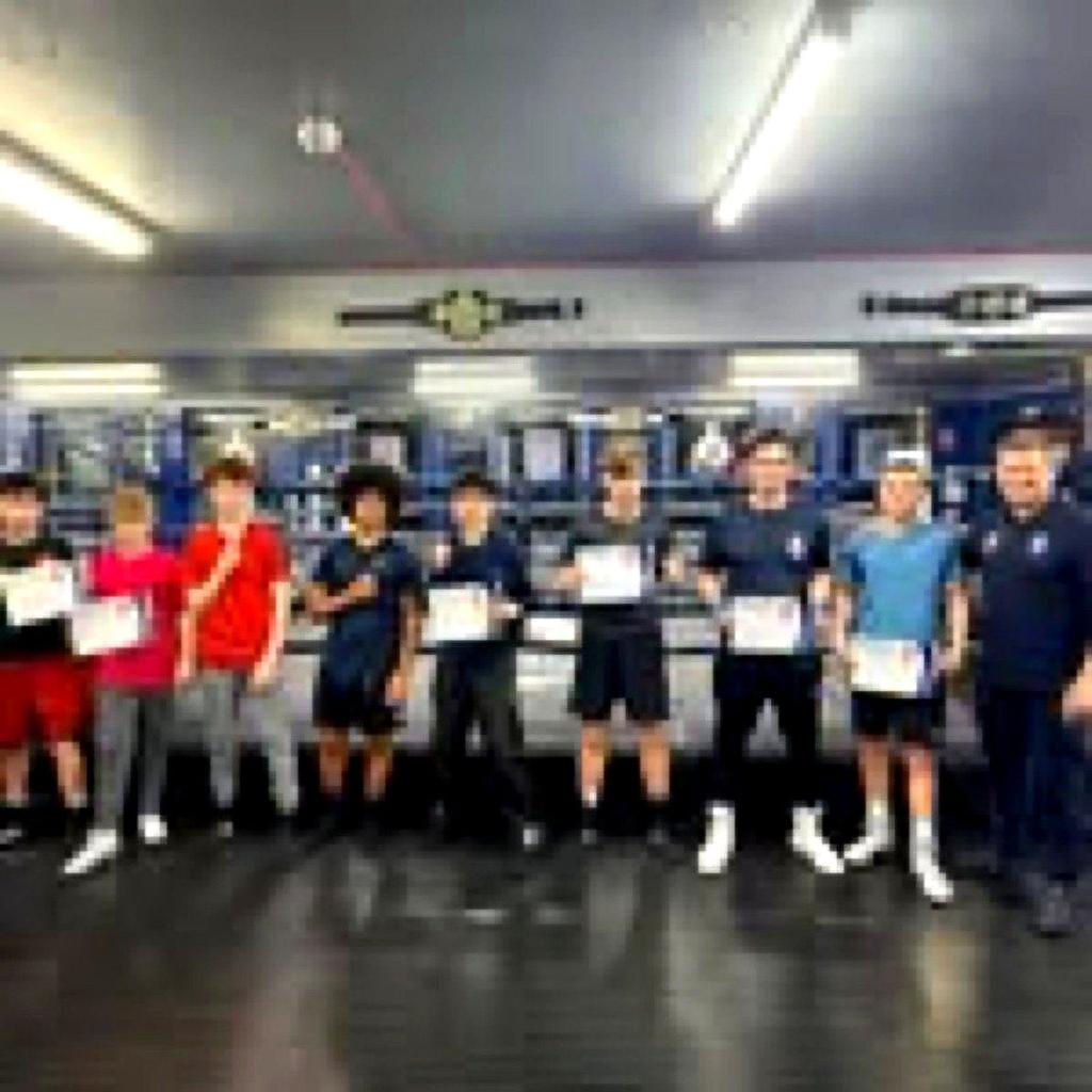 Youth awards ceremony at H&G Boxing