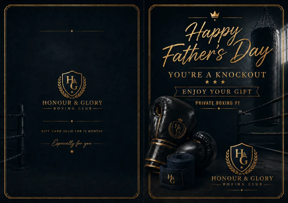 Father's Day greetings card printable preview