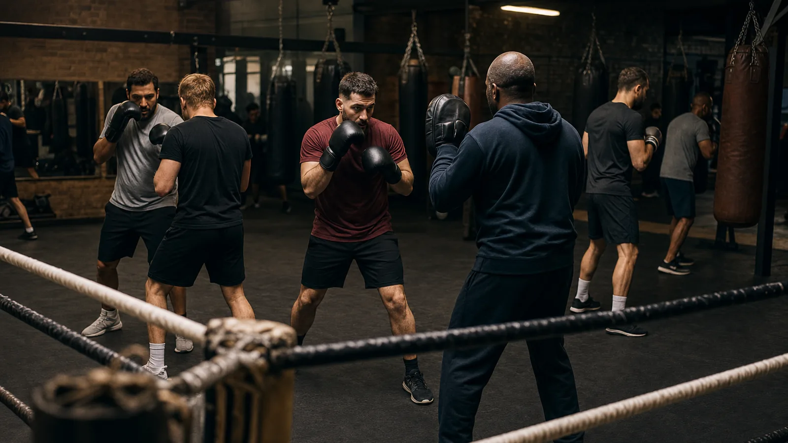 Inside Honour and Glory Boxing Club