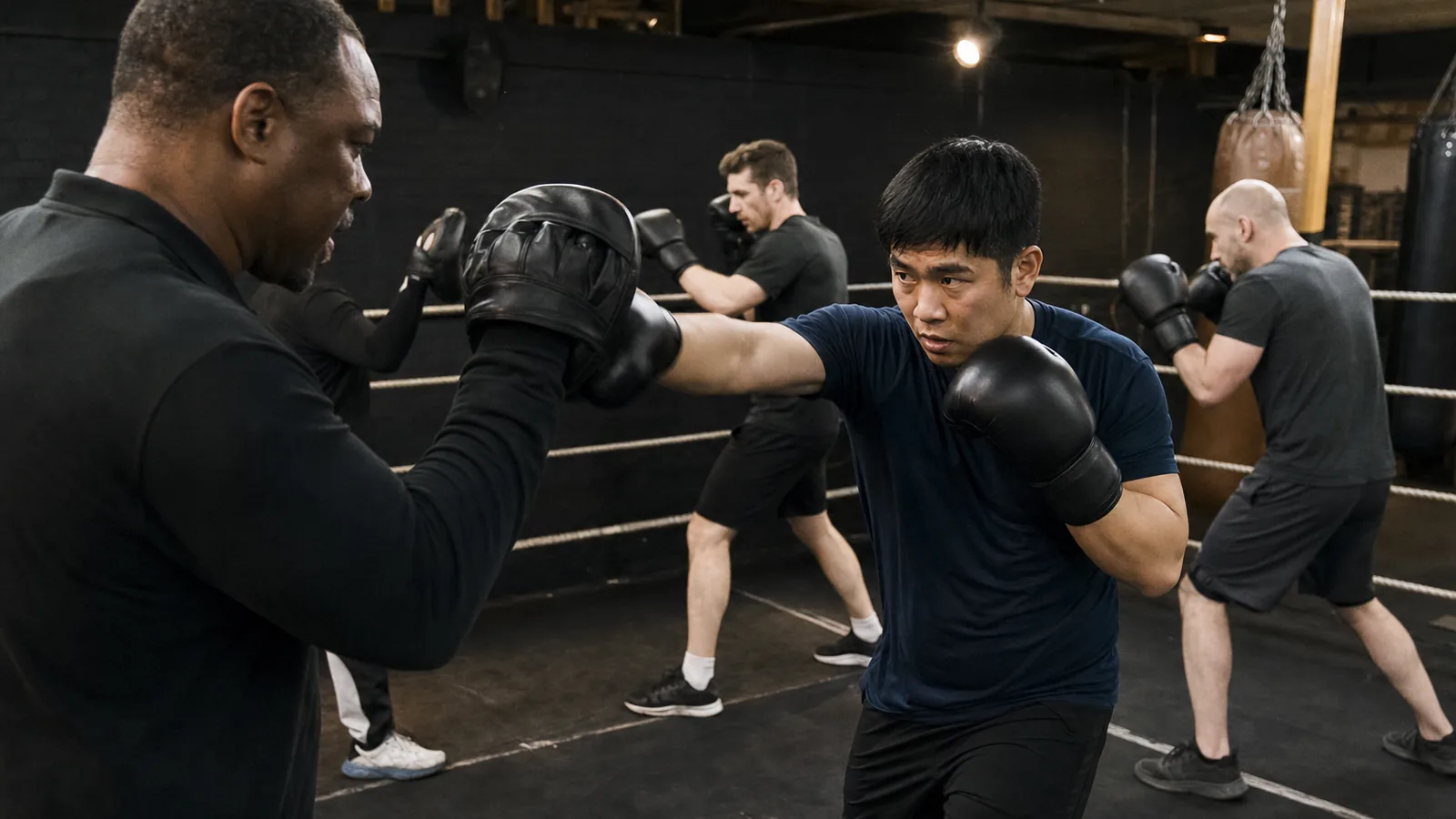 First boxing session at H&G