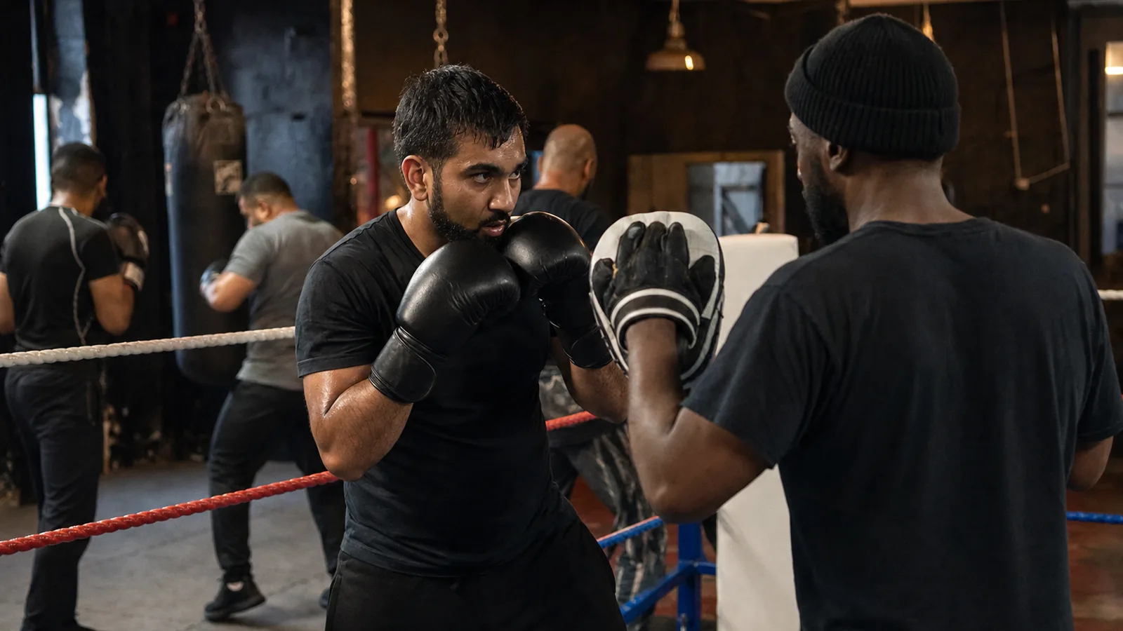 Boxing training at Honour and Glory near West Wickham