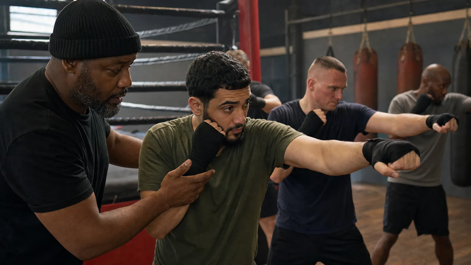 First boxing session at H&G