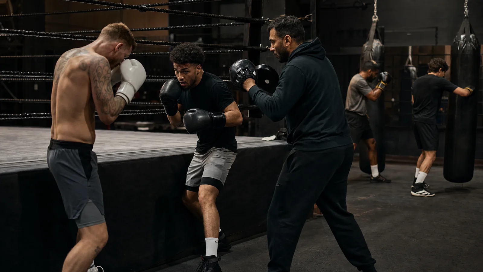 Boxing training at Honour and Glory