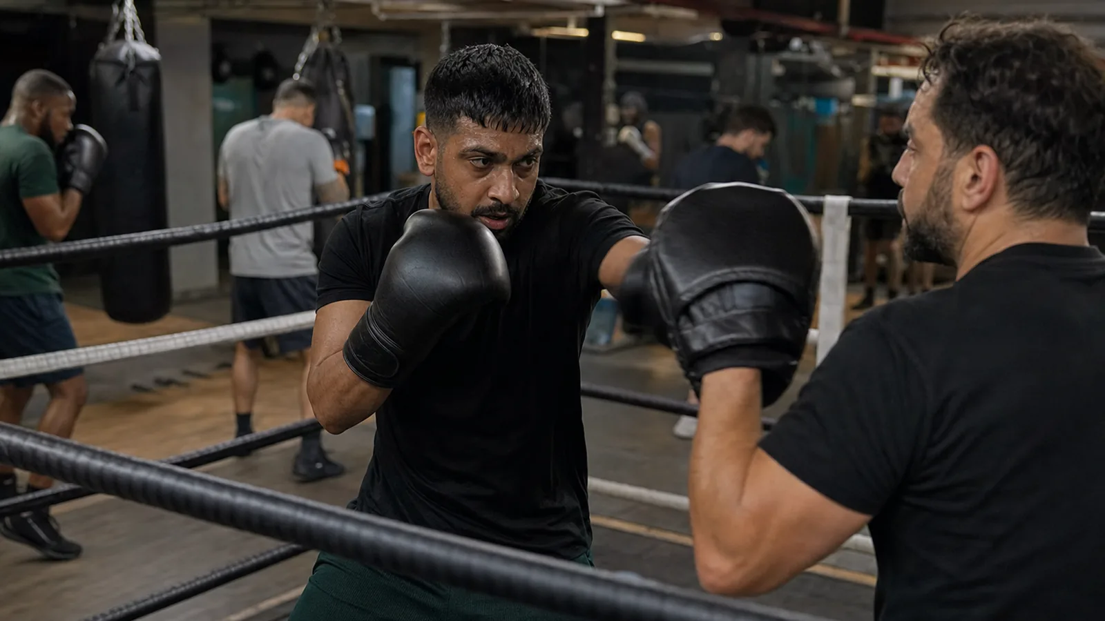 Community boxing class at Honour and Glory