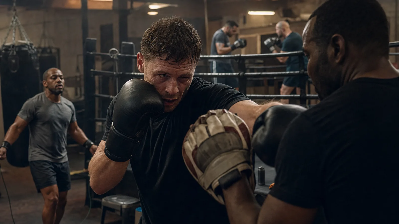 Boxing training at Honour and Glory near Abbey Wood