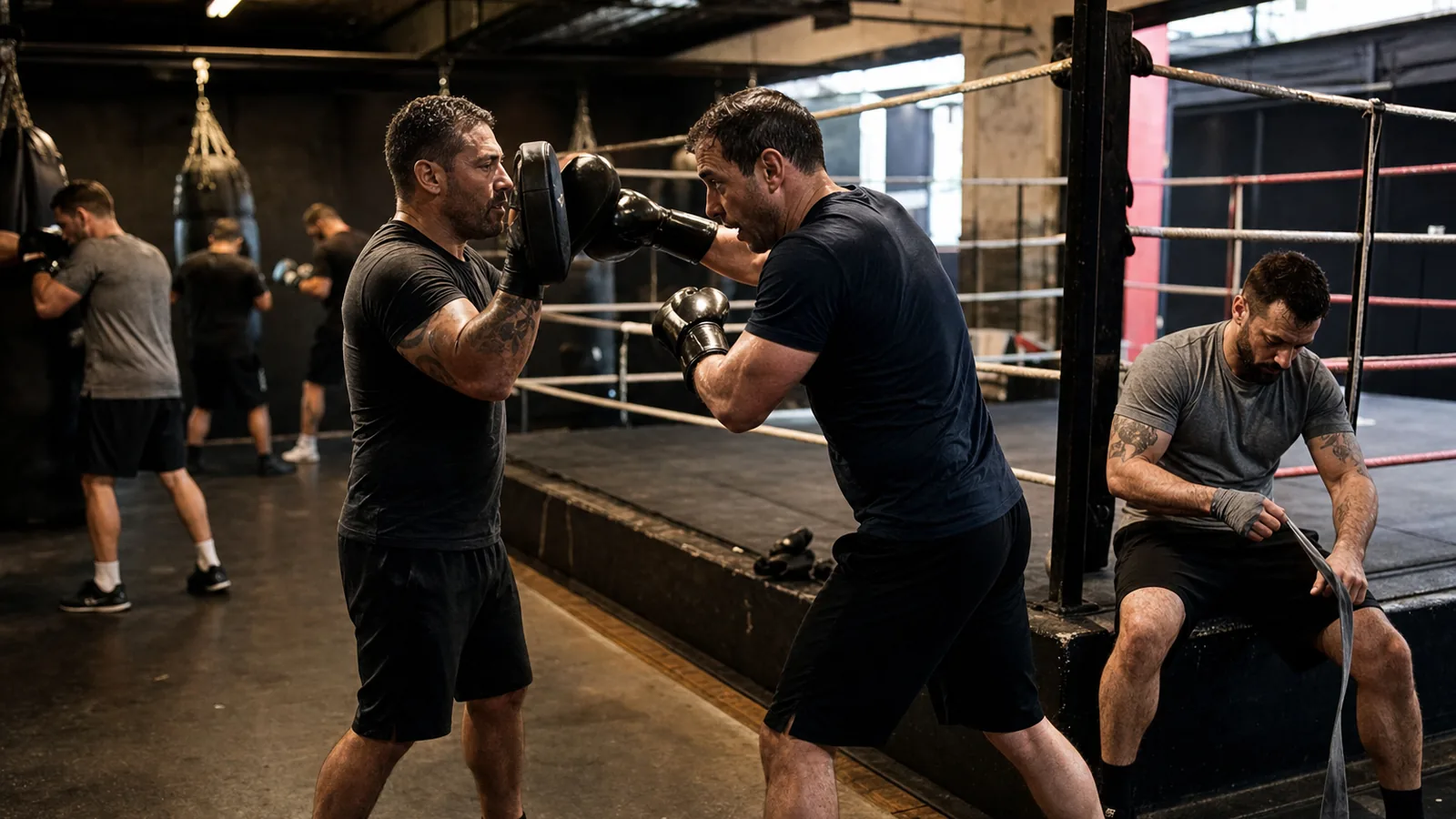 Inside Honour and Glory Boxing Club