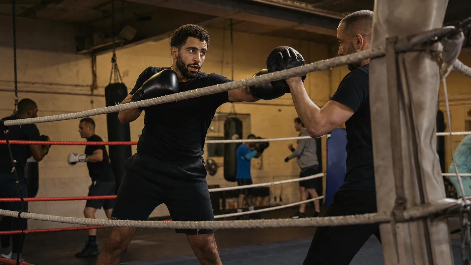Boxing training at Honour and Glory near Blackheath