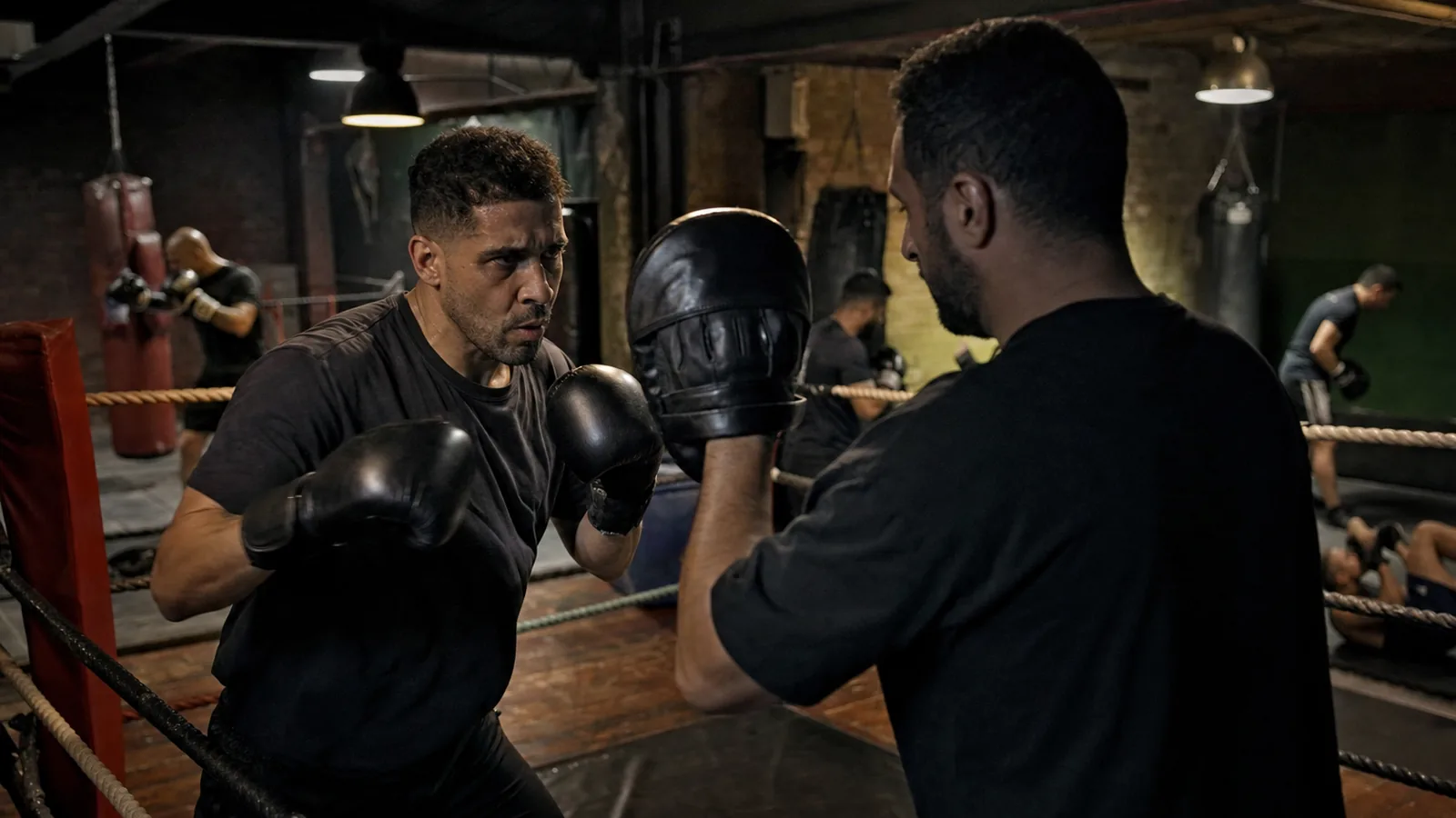 Youth training at Honour and Glory Boxing Club near Blackheath