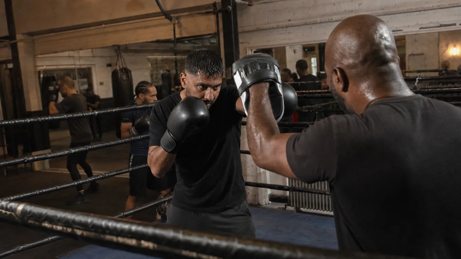 Boxing session at H&G Kidbrooke