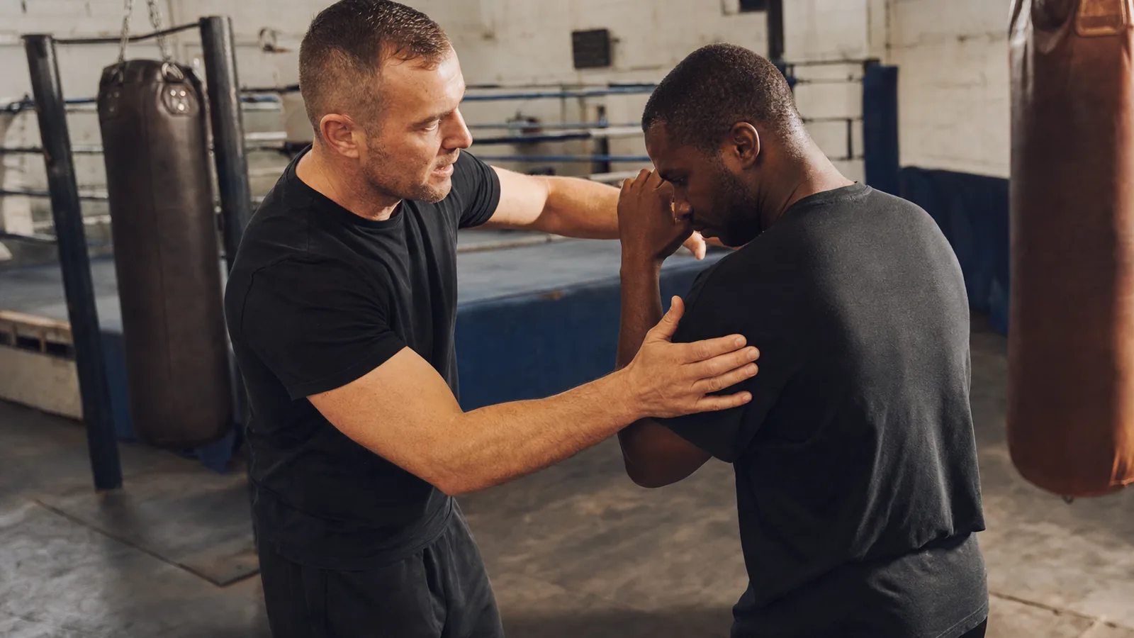 Boxing training at Honour and Glory near West Wickham
