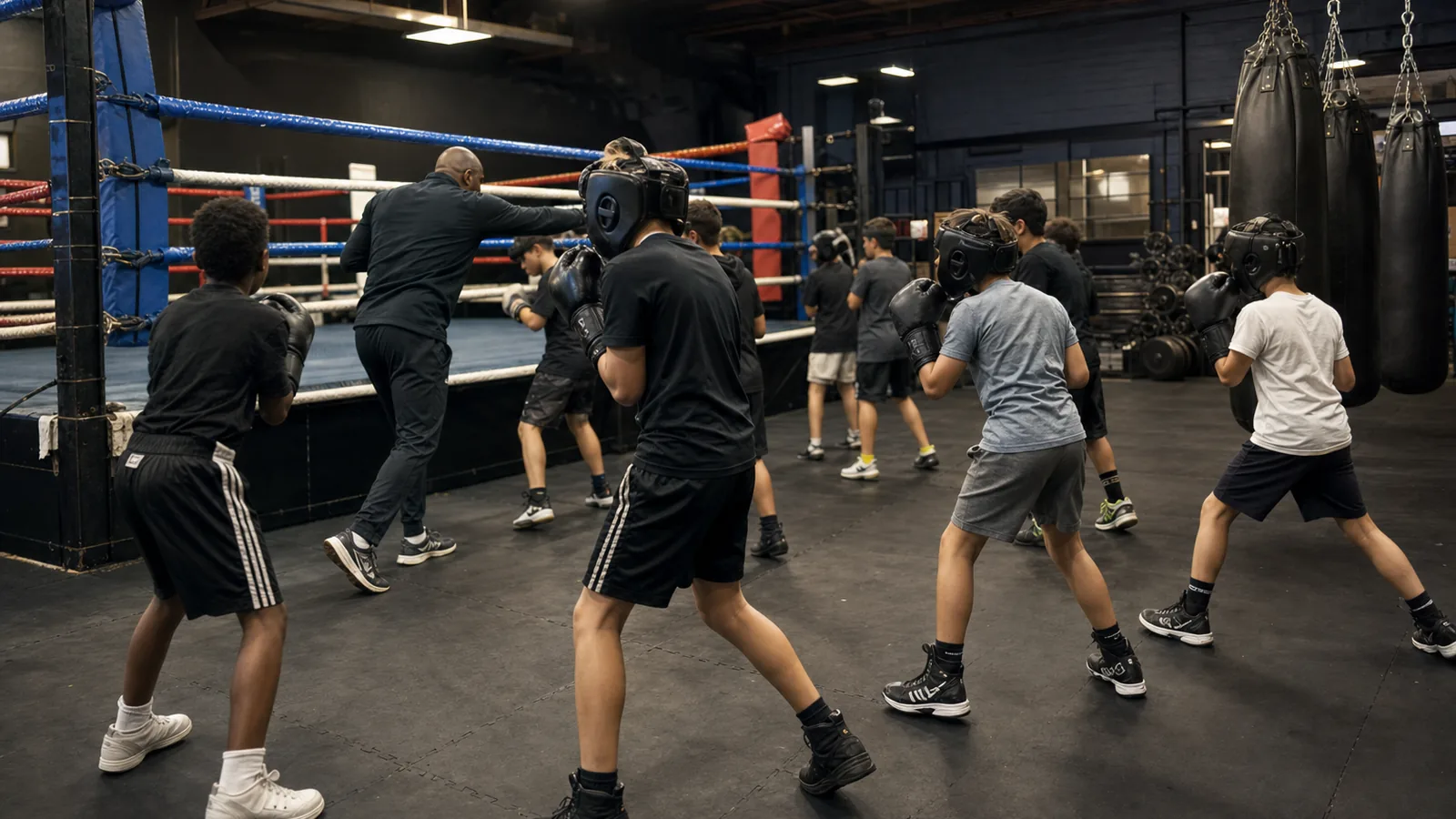 Junior padwork at H&G