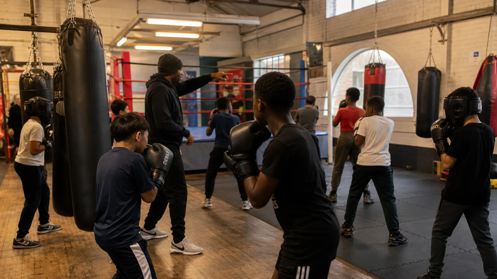 Junior boxing competition at Honour and Glory