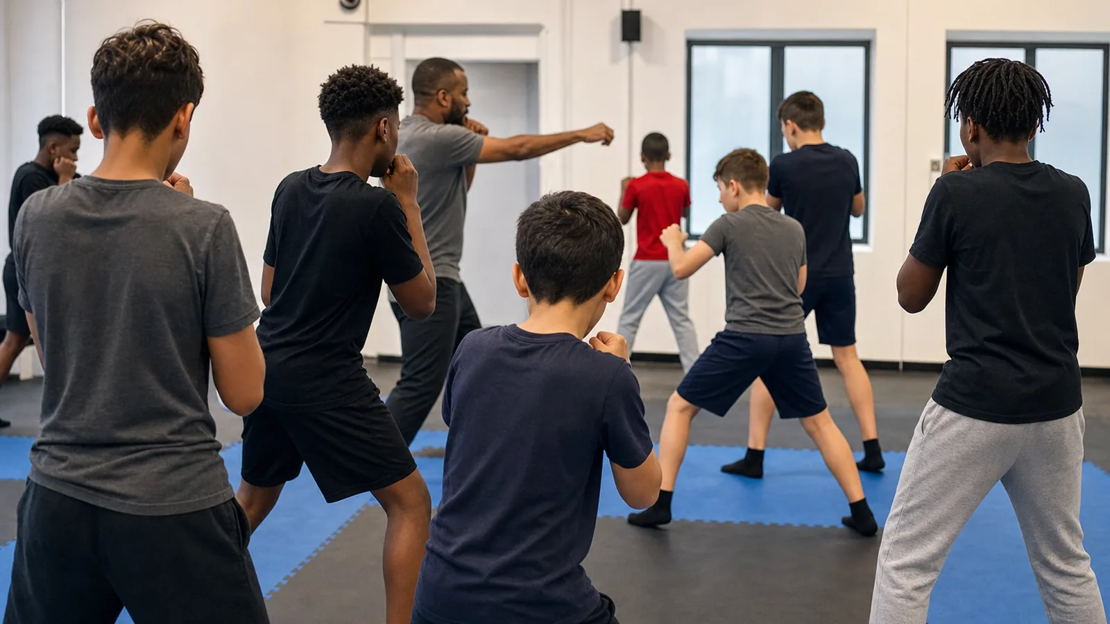 Boxing training at Honour and Glory near Bromley