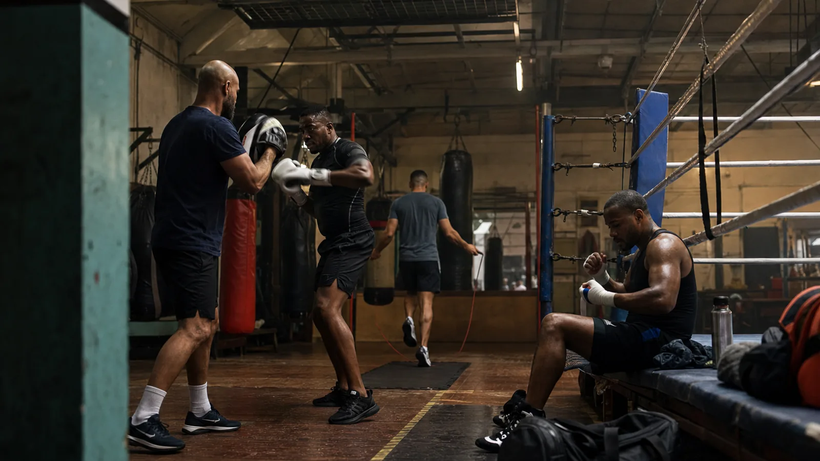 Community boxing class at Honour and Glory for Bexley visitors choosing the Kidbrooke gym