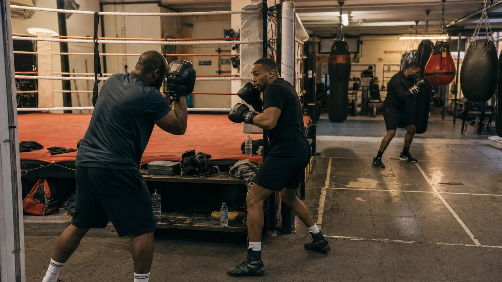 Community boxing club training room for Bexley families and adults choosing a first class