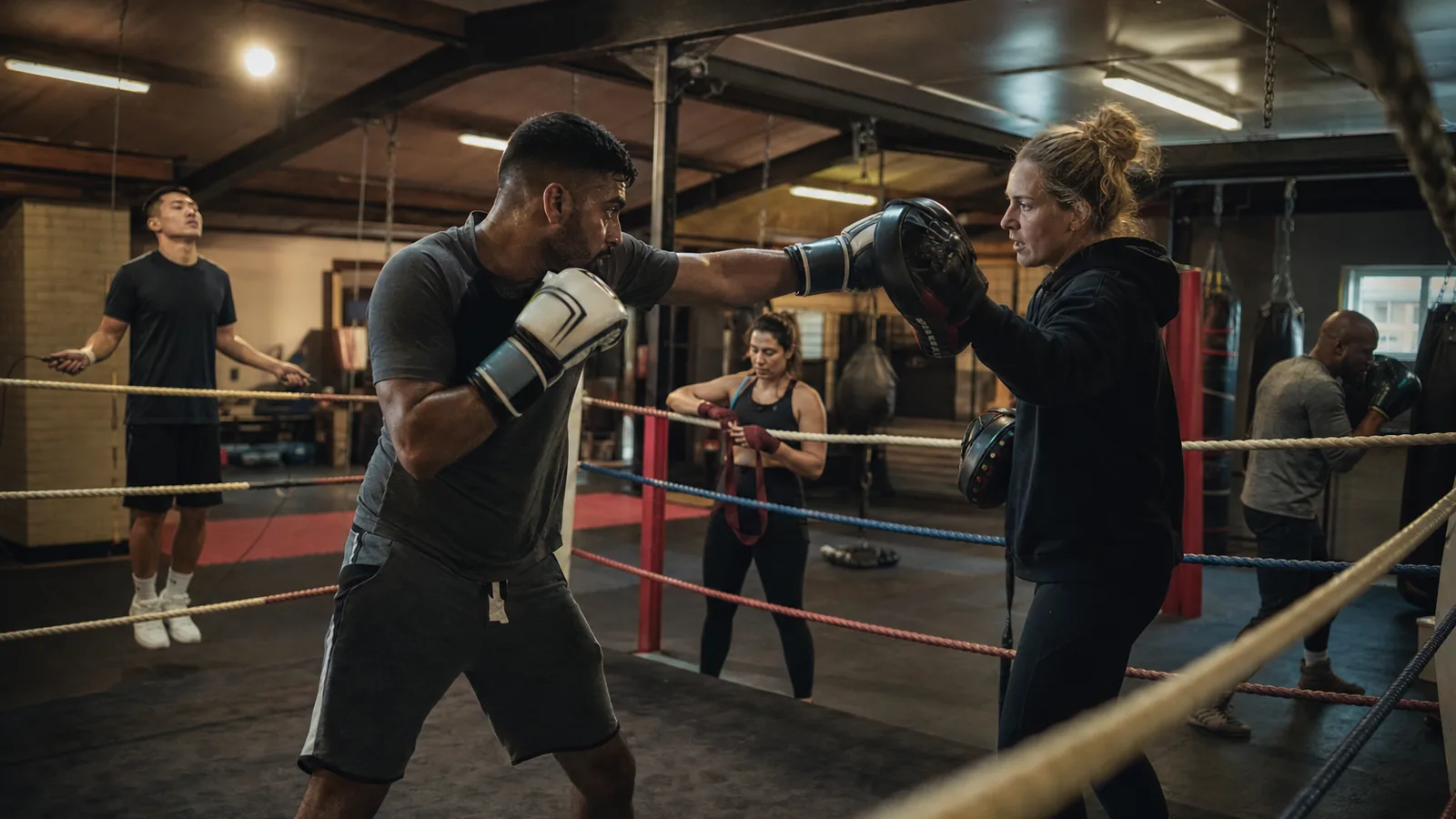 Junior boxing competition at Honour and Glory