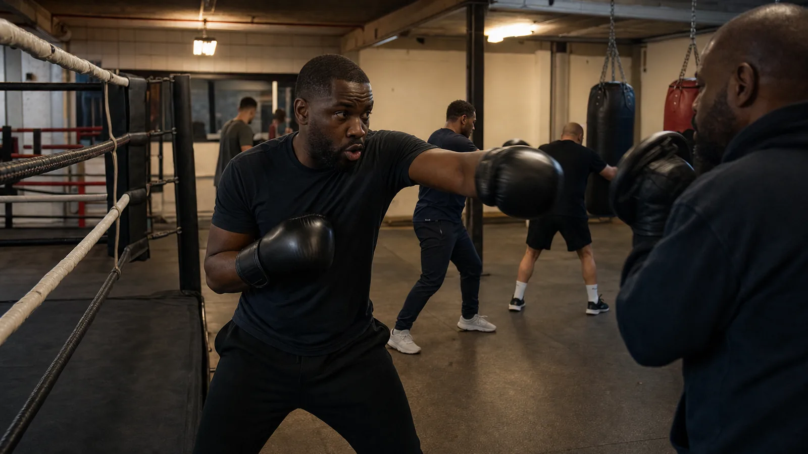 Coach-led boxing basics at Honour and Glory for Goldsmiths beginners comparing class routes