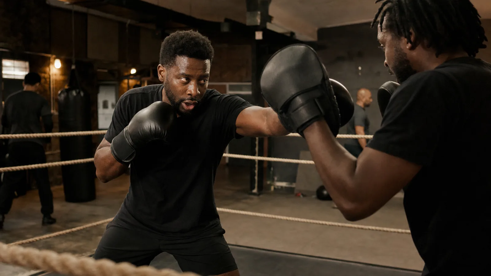 Boxing fitness class work near Welling