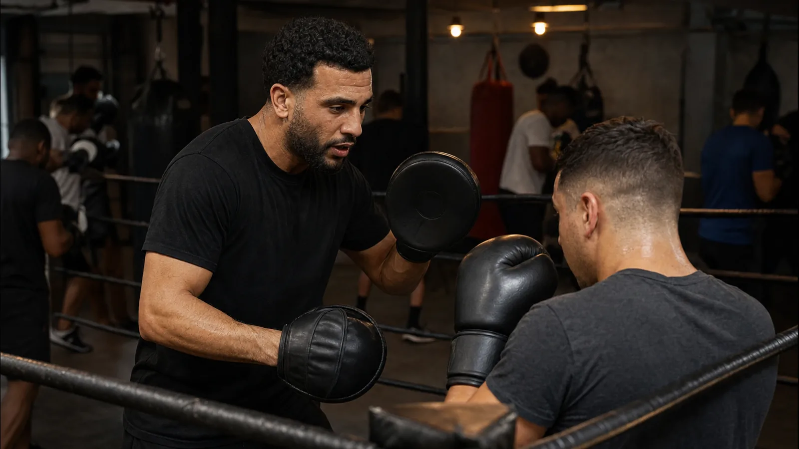 Boxing training at Honour and Glory near New Eltham