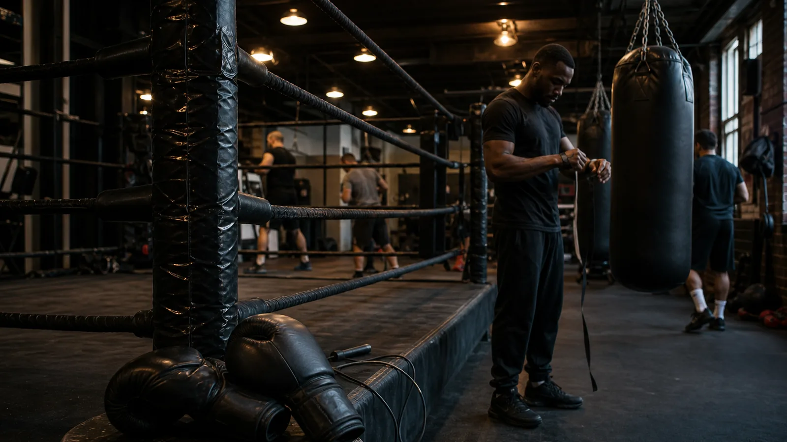 Boxing gym equipment and training space for Downham visitors choosing a first class