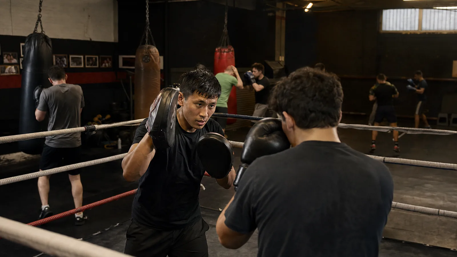 Belt winner at Honour and Glory Boxing Club