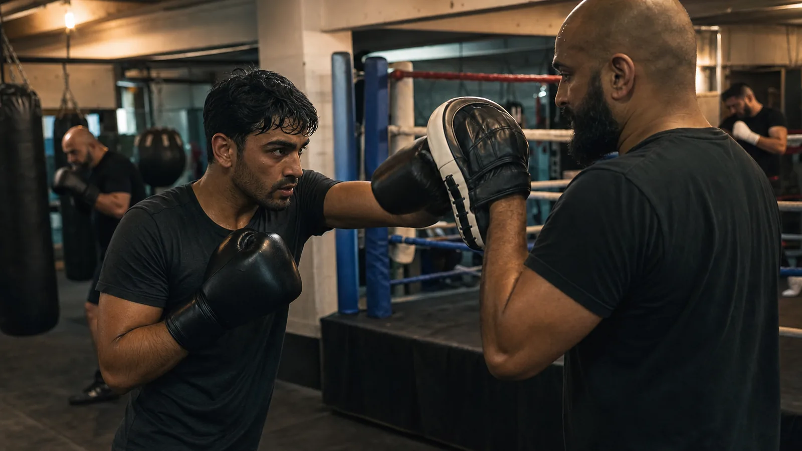 Boxing training at Honour and Glory - effective weight loss for Blackheath residents