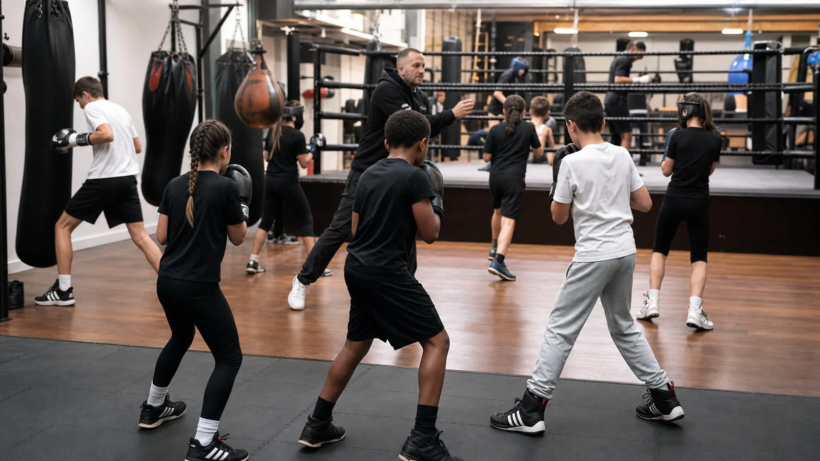 Boxing training at Honour and Glory near Kidbrooke