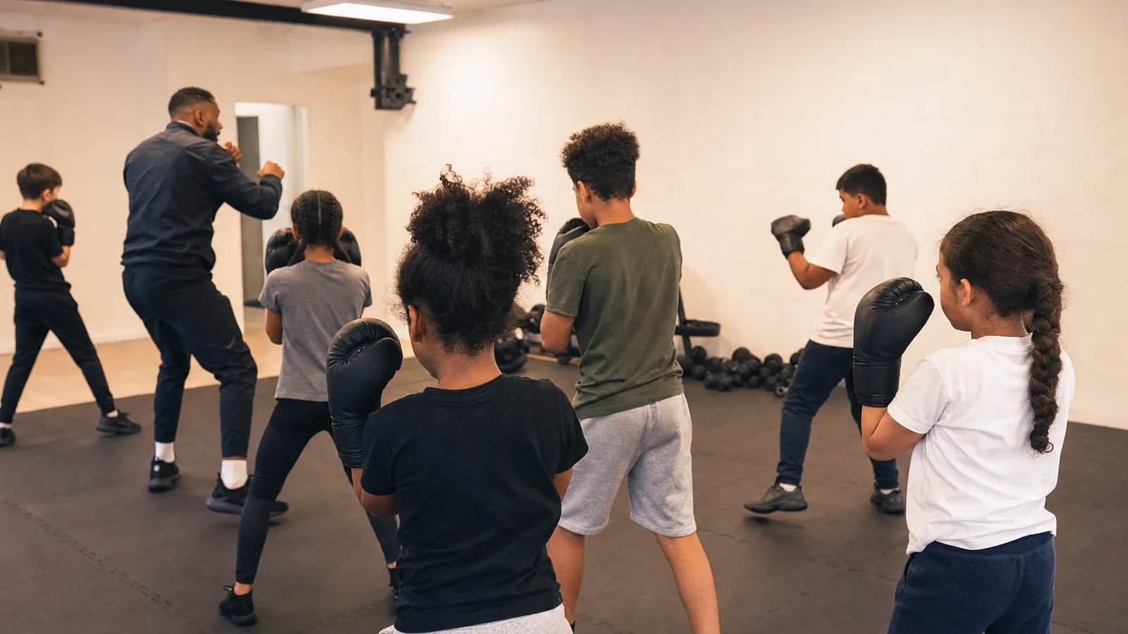 Boxing training at Honour and Glory near Kidbrooke