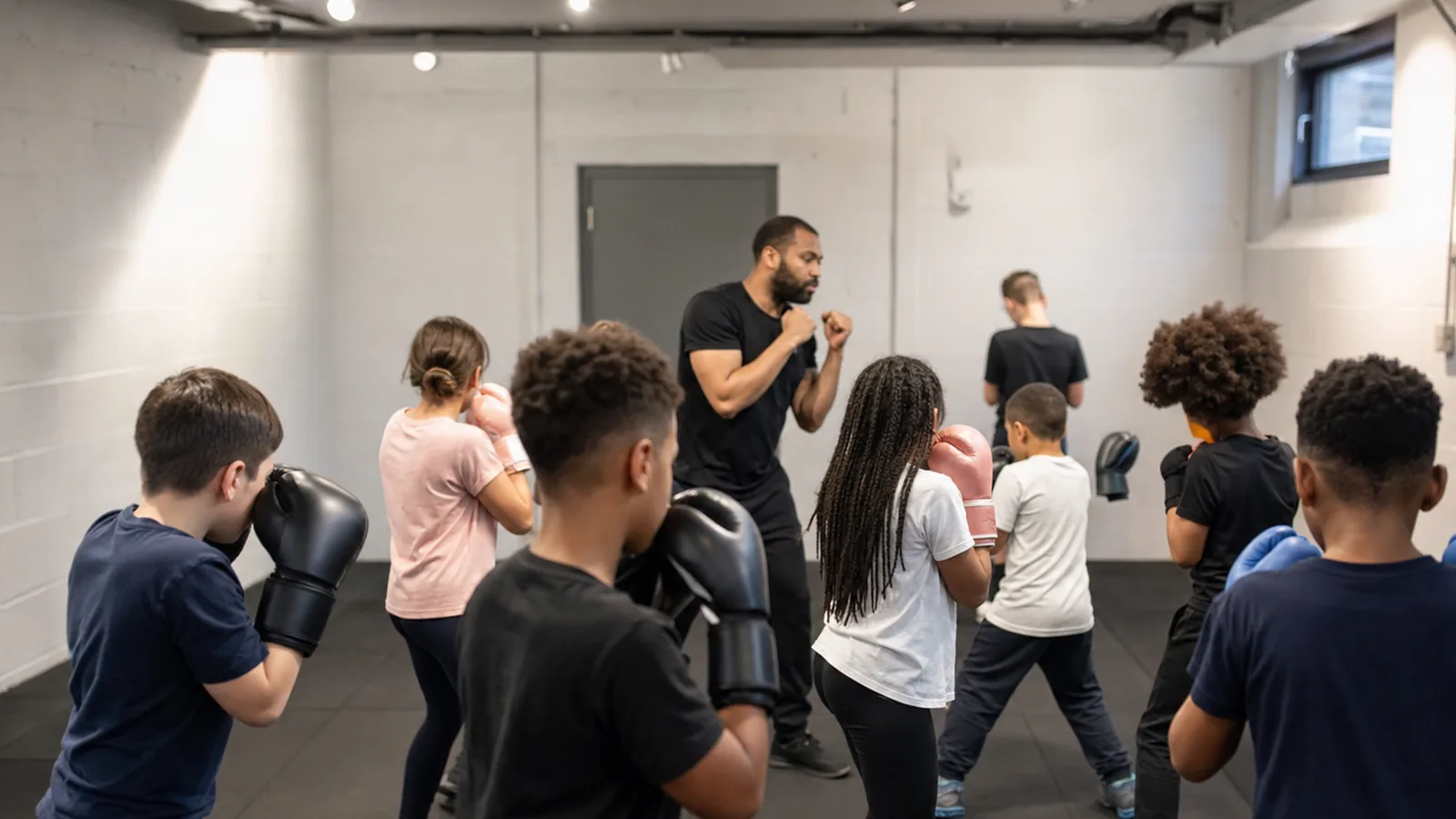 Youth boxing training near Eltham at Honour and Glory