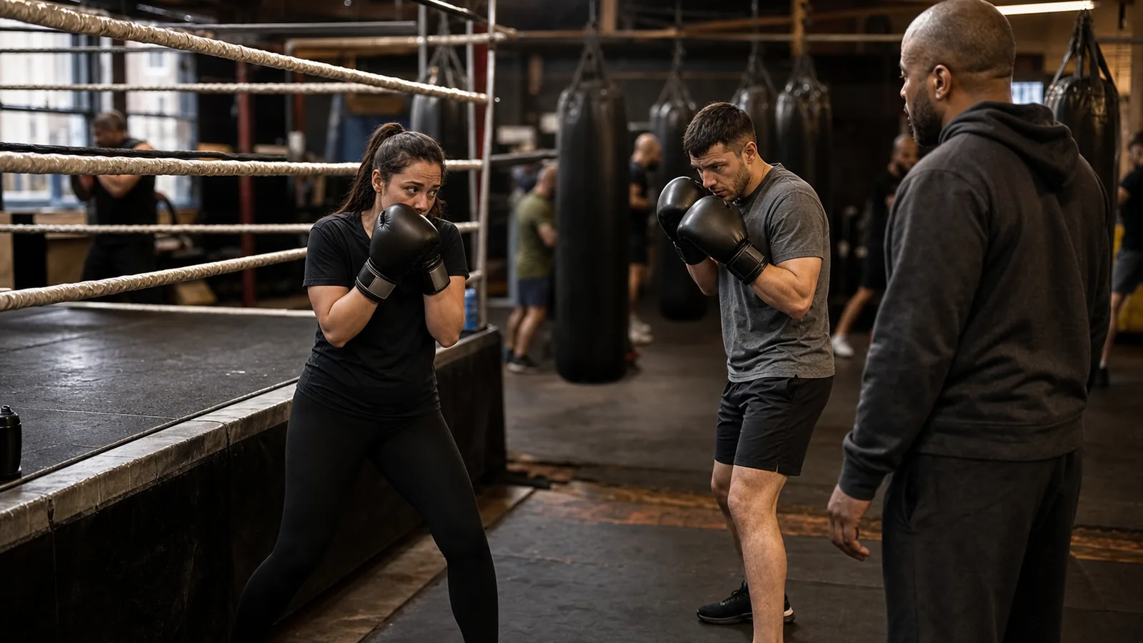 Beginner-friendly padwork coaching at Honour and Glory near Charlton