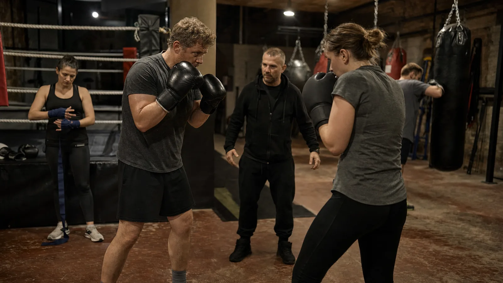 Beginner-friendly padwork coaching at Honour and Glory near New Eltham